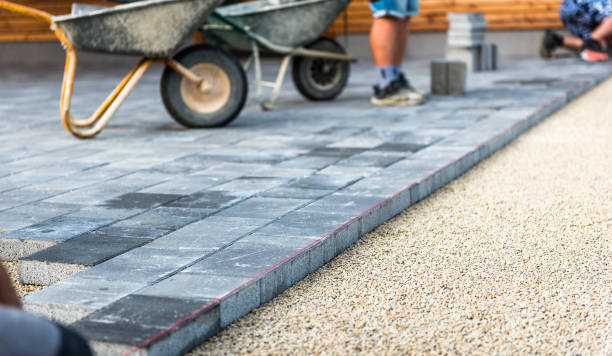 Residential Paver Driveway in Hemlock, MI